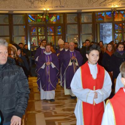 7 decembrie: Iaşi: Adeziunea la Acţiunea Catolică în Parohia "Adormirea Maicii Domnului"