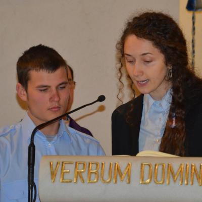 7 decembrie: Iaşi: Adeziunea la Acţiunea Catolică în Parohia "Adormirea Maicii Domnului"