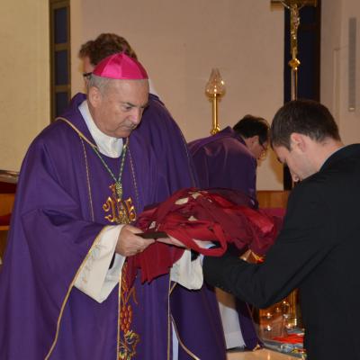 7 decembrie: Iaşi: Adeziunea la Acţiunea Catolică în Parohia "Adormirea Maicii Domnului"