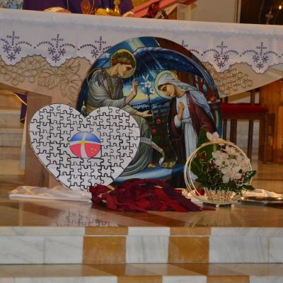 7 decembrie: Iaşi: Adeziunea la Acţiunea Catolică în Parohia "Adormirea Maicii Domnului"