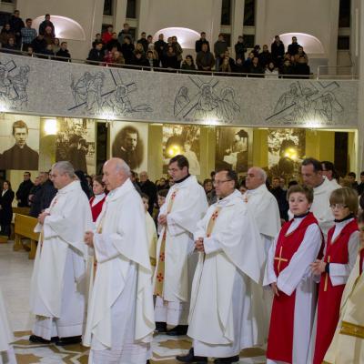 8 decembrie: Iaşi: PS Aurel Percă la 15 ani de episcopat. Foto: Ionuţ-Gabriel Giurgică
