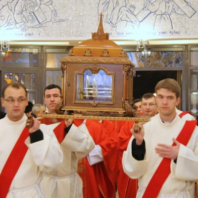 10 decembrie: Iaşi: Prima celebrare a fericitului Anton Durcovici, episcop martir. Foto: Ionuţ-Gabriel Giurgică