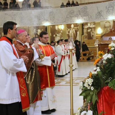 10 decembrie: Iaşi: Prima celebrare a fericitului Anton Durcovici, episcop martir. Foto: Ionuţ-Gabriel Giurgică