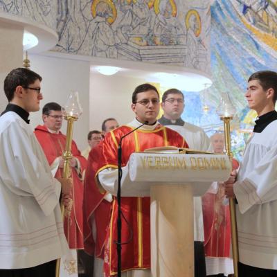 10 decembrie: Iaşi: Prima celebrare a fericitului Anton Durcovici, episcop martir. Foto: Ionuţ-Gabriel Giurgică