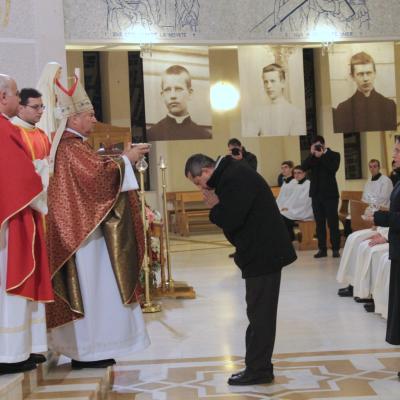 10 decembrie: Iaşi: Prima celebrare a fericitului Anton Durcovici, episcop martir. Foto: Ionuţ-Gabriel Giurgică