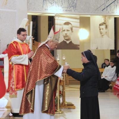 10 decembrie: Iaşi: Prima celebrare a fericitului Anton Durcovici, episcop martir. Foto: Ionuţ-Gabriel Giurgică