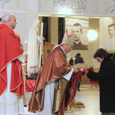 10 decembrie: Iaşi: Prima celebrare a fericitului Anton Durcovici, episcop martir. Foto: Ionuţ-Gabriel Giurgică