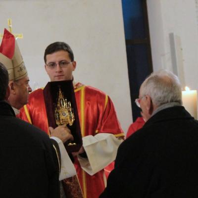 10 decembrie: Iaşi: Prima celebrare a fericitului Anton Durcovici, episcop martir. Foto: Ionuţ-Gabriel Giurgică