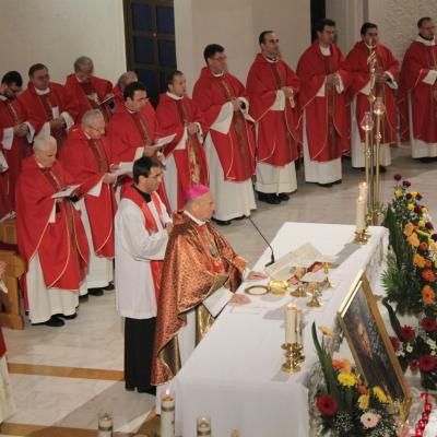 10 decembrie: Iaşi: Prima celebrare a fericitului Anton Durcovici, episcop martir. Foto: Ionuţ-Gabriel Giurgică