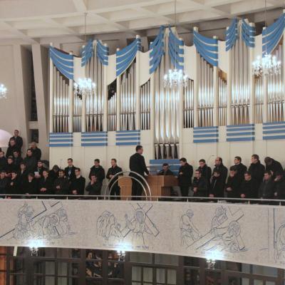 10 decembrie: Iaşi: Prima celebrare a fericitului Anton Durcovici, episcop martir. Foto: Ionuţ-Gabriel Giurgică