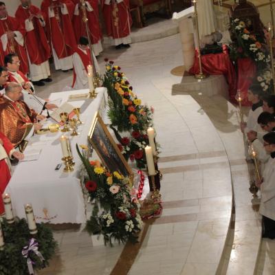 10 decembrie: Iaşi: Prima celebrare a fericitului Anton Durcovici, episcop martir. Foto: Ionuţ-Gabriel Giurgică