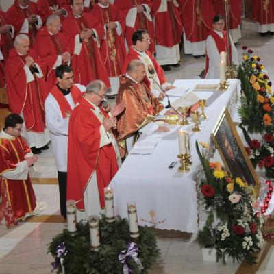 10 decembrie: Iaşi: Prima celebrare a fericitului Anton Durcovici, episcop martir. Foto: Ionuţ-Gabriel Giurgică
