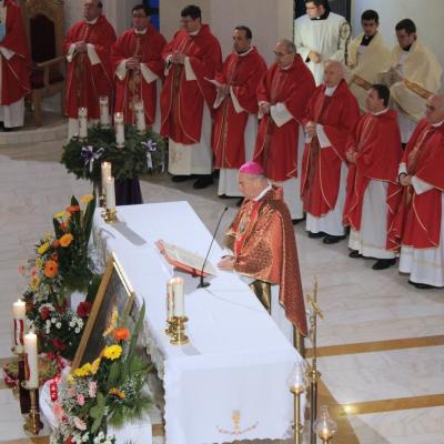 10 decembrie: Iaşi: Prima celebrare a fericitului Anton Durcovici, episcop martir. Foto: Ionuţ-Gabriel Giurgică