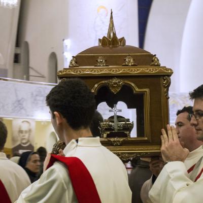 10 decembrie: Iaşi: Prima celebrare a fericitului Anton Durcovici, episcop martir. Foto: Ionuţ-Gabriel Giurgică