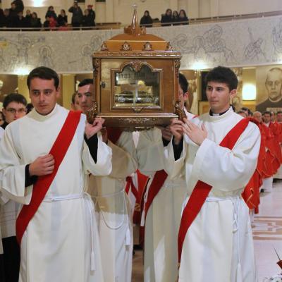10 decembrie: Iaşi: Prima celebrare a fericitului Anton Durcovici, episcop martir. Foto: Ionuţ-Gabriel Giurgică