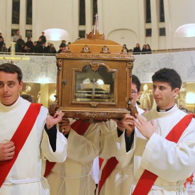 10 decembrie: Iaşi: Prima celebrare a fericitului Anton Durcovici, episcop martir. Foto: Ionuţ-Gabriel Giurgică