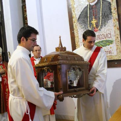 10 decembrie: Iaşi: Prima celebrare a fericitului Anton Durcovici, episcop martir. Foto: Ionuţ-Gabriel Giurgică