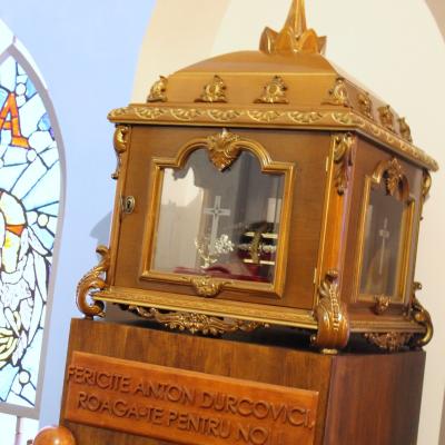 10 decembrie: Iaşi: Prima celebrare a fericitului Anton Durcovici, episcop martir. Foto: Ionuţ-Gabriel Giurgică