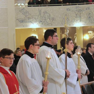 10 decembrie: Iaşi: Prima celebrare a fericitului Anton Durcovici, episcop martir. Foto: Ionuţ-Gabriel Giurgică