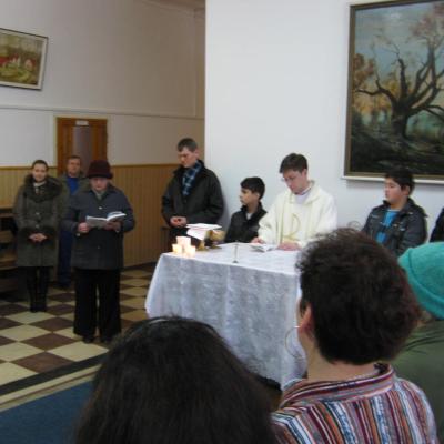 27 decembrie: Iaşi "Sfânta Tereza": Vestind Naşterea Mântuitorului la bolnavii de la spitalul Pădureni-Grajduri