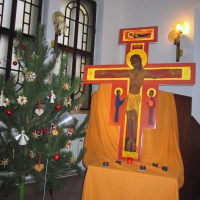 29 decembrie 2014 - 2 ianuarie 2015: Praga: Tineri din Dieceza de Iaşi la Pelerinajul încrederii pe pământ. Liben Praha 8. Foto: Cristina Budău