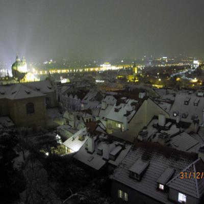 29 decembrie 2014 - 2 ianuarie 2015: Praga: Tineri din Dieceza de Iaşi la Pelerinajul încrederii pe pământ. Liben Praha 8. Foto: Cristina Budău