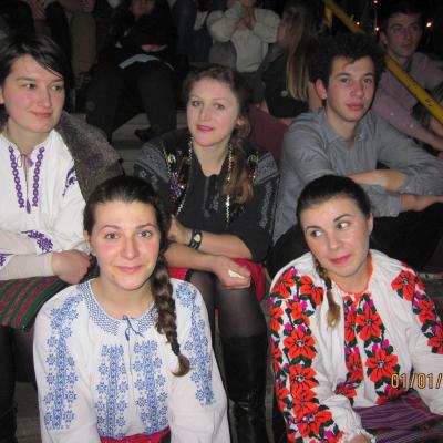 29 decembrie 2014 - 2 ianuarie 2015: Praga: Tineri din Dieceza de Iaşi la Pelerinajul încrederii pe pământ. Liben Praha 8. Foto: Cristina Budău
