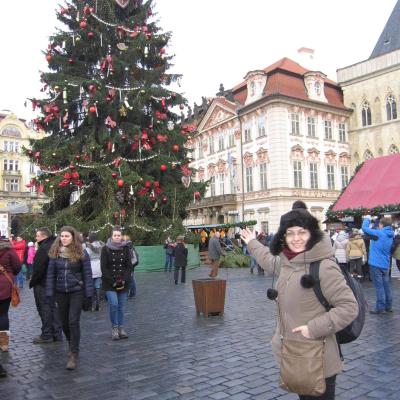 29 decembrie 2014 - 2 ianuarie 2015: Praga: Tineri din Dieceza de Iaşi la Pelerinajul încrederii pe pământ. Liben Praha 8. Foto: Cristina Budău