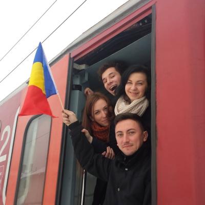 29 decembrie 2014 - 2 ianuarie 2015: Praga: Tineri din Dieceza de Iaşi la Pelerinajul încrederii pe pământ. Foto: Emilian Lupu