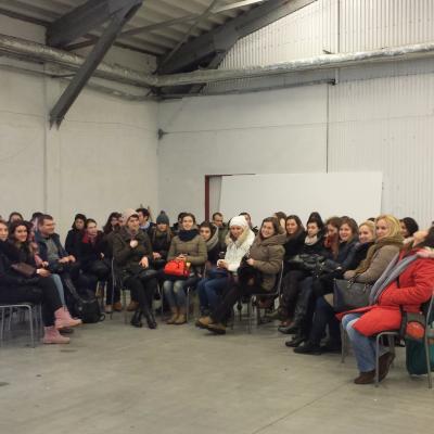 29 decembrie 2014 - 2 ianuarie 2015: Praga: Tineri din Dieceza de Iaşi la Pelerinajul încrederii pe pământ. Foto: Emilian Lupu