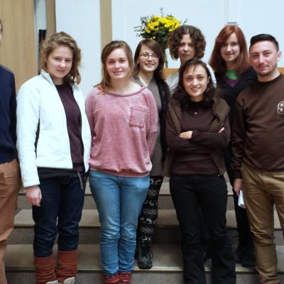 29 decembrie 2014 - 2 ianuarie 2015: Praga: Tineri din Dieceza de Iaşi la Pelerinajul încrederii pe pământ. Foto: Emilian Lupu