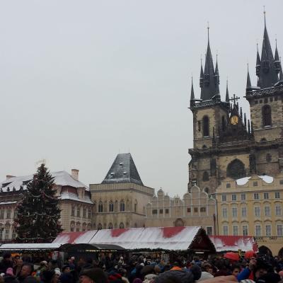 29 decembrie 2014 - 2 ianuarie 2015: Praga: Tineri din Dieceza de Iaşi la Pelerinajul încrederii pe pământ. Foto: Emilian Lupu