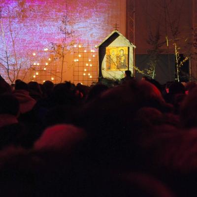 29 decembrie 2014 - 2 ianuarie 2015: Praga: Tineri din Dieceza de Iaşi la Pelerinajul încrederii pe pământ. Foto: Emilian Lupu