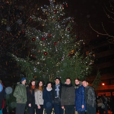 29 decembrie 2014 - 2 ianuarie 2015: Praga: Tineri din Dieceza de Iaşi la Pelerinajul încrederii pe pământ. Foto: Emilian Lupu