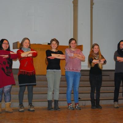 29 decembrie 2014 - 2 ianuarie 2015: Praga: Tineri din Dieceza de Iaşi la Pelerinajul încrederii pe pământ. Foto: Emilian Lupu