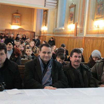 29 decembrie: Buruieneşti: Spectacol-concurs de colinde interparohial. Foto: Ionuţ-Gabriel Giurgică