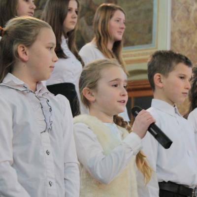 29 decembrie: Buruieneşti: Spectacol-concurs de colinde interparohial. Foto: Ionuţ-Gabriel Giurgică