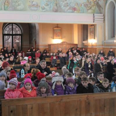 29 decembrie: Buruieneşti: Spectacol-concurs de colinde interparohial. Foto: Ionuţ-Gabriel Giurgică