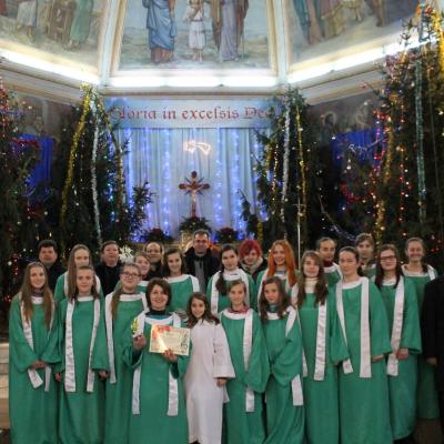29 decembrie: Buruieneşti: Spectacol-concurs de colinde interparohial. Foto: Ionuţ-Gabriel Giurgică
