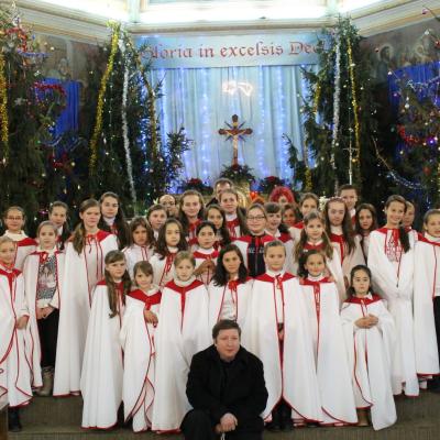 29 decembrie: Buruieneşti: Spectacol-concurs de colinde interparohial. Foto: Ionuţ-Gabriel Giurgică