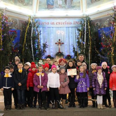 29 decembrie: Buruieneşti: Spectacol-concurs de colinde interparohial. Foto: Ionuţ-Gabriel Giurgică