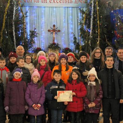 29 decembrie: Buruieneşti: Spectacol-concurs de colinde interparohial. Foto: Ionuţ-Gabriel Giurgică