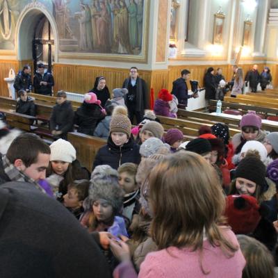 29 decembrie: Buruieneşti: Spectacol-concurs de colinde interparohial. Foto: Ionuţ-Gabriel Giurgică