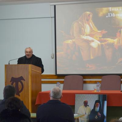 16 ianuarie: Roman: Simpozionul ecumenic "Isus i-a spus: «Dă-mi să beau!» (In 4,7)"