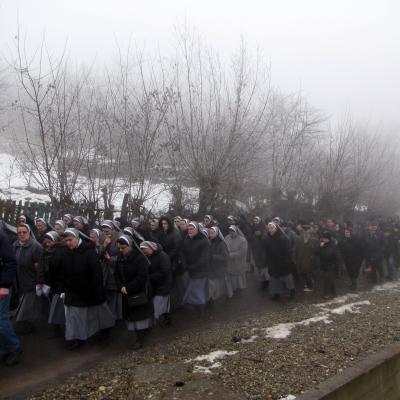 20 ianuarie: Luizi-Călugăra: Funeraliile sorei Veronica Mateeş, SFMA