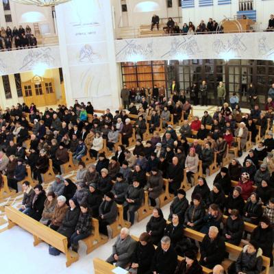 25 ianuarie: Iaşi: Săptămâna de Rugăciune pentru Unitatea Creştinilor - a opta zi - încheierea. Foto: Ionuţ-Gabriel Giurgică