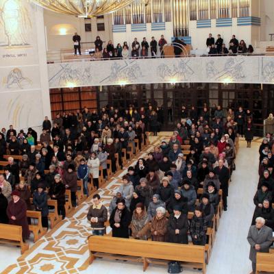 25 ianuarie: Iaşi: Săptămâna de Rugăciune pentru Unitatea Creştinilor - a opta zi - încheierea. Foto: Ionuţ-Gabriel Giurgică