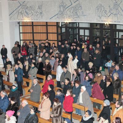 25 ianuarie: Iaşi: Săptămâna de Rugăciune pentru Unitatea Creştinilor - a opta zi - încheierea. Foto: Ionuţ-Gabriel Giurgică