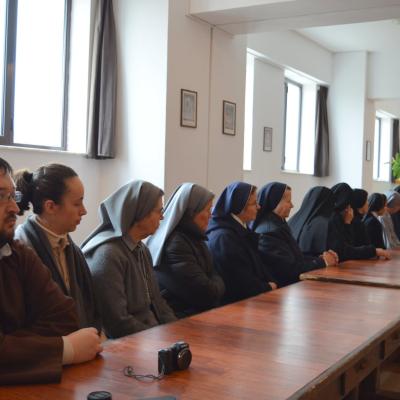 1 februarie: Oneşti: Ziua Mondială a Vieţii Consacrate cu călugării şi călugăriţele din zona Trotuş