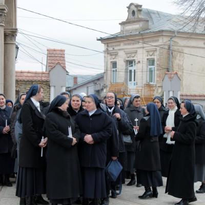2 februarie: Iaşi: A XIX-a Zi Mondială a Persoanelor Consacrate. Foto: Ionuţ-Gabriel Giurgică